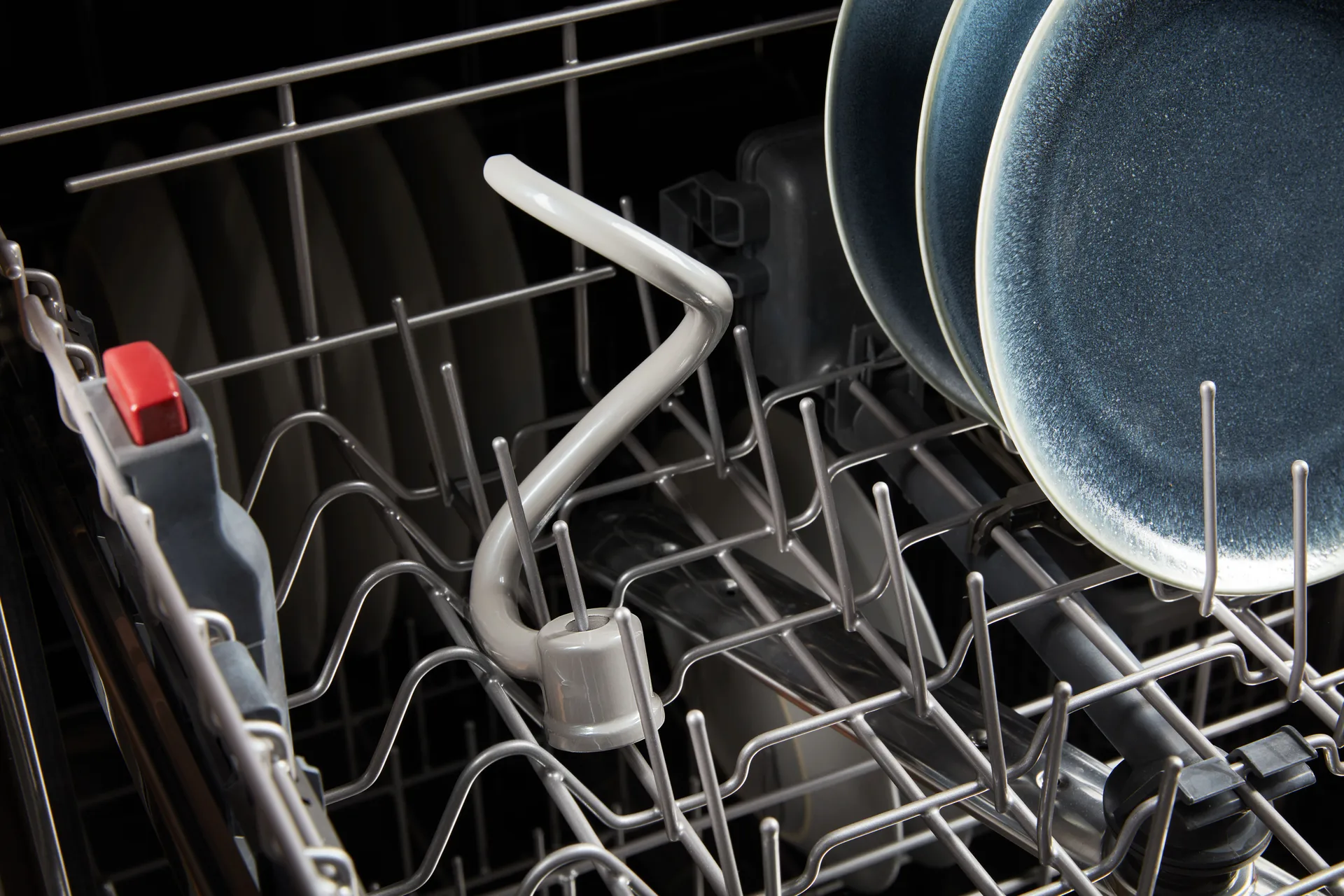 KitchenAid degkrok med spiralform, Silver KitchenAid