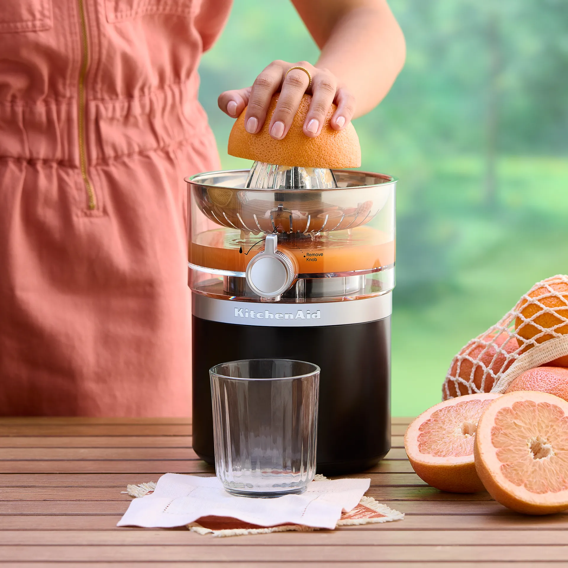 KitchenAid Go citruspress utan batteri, Mattsvart KitchenAid