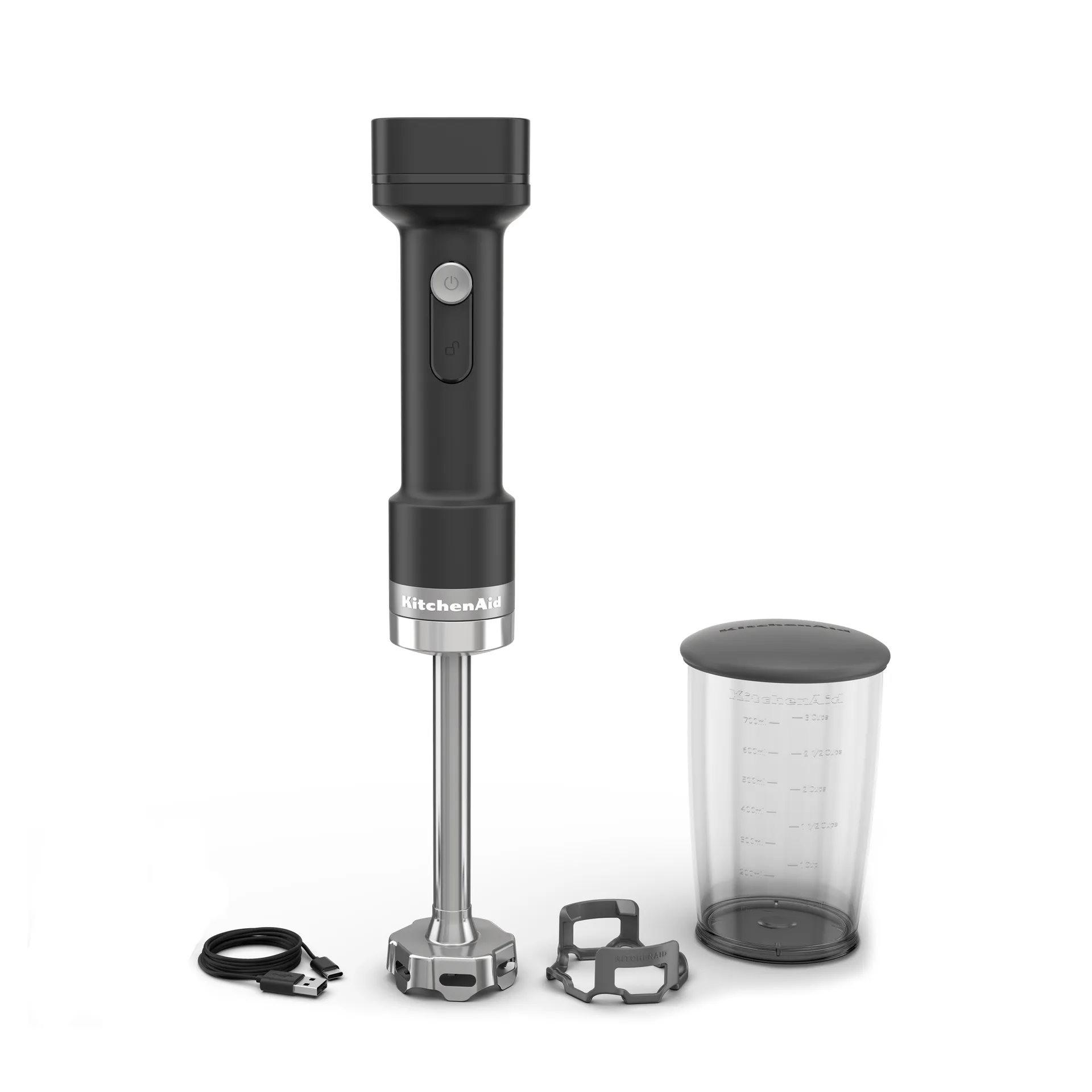 KitchenAid Go sladdlös stavmixer med batteri, Black matte KitchenAid