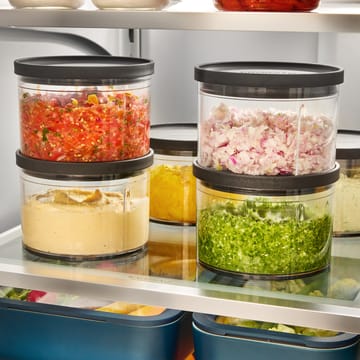 KitchenAid Go top down chopper skål 2-pack - Transparent - KitchenAid