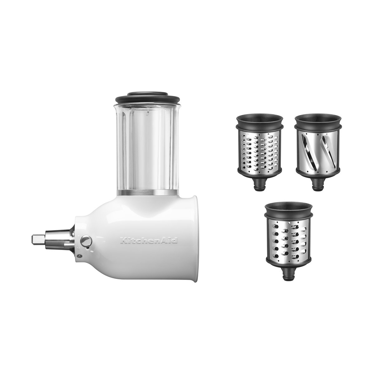 KitchenAid grönsaksskivare och rivjärn till köksmaskin Stainless steel