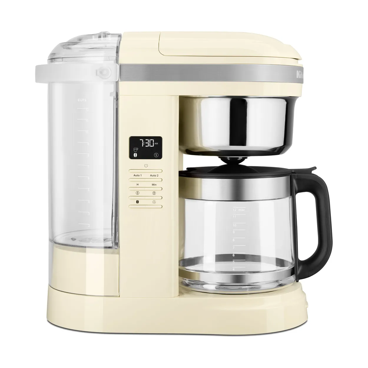 KitchenAid kaffebryggare 12 koppar 1,7 L Almond cream