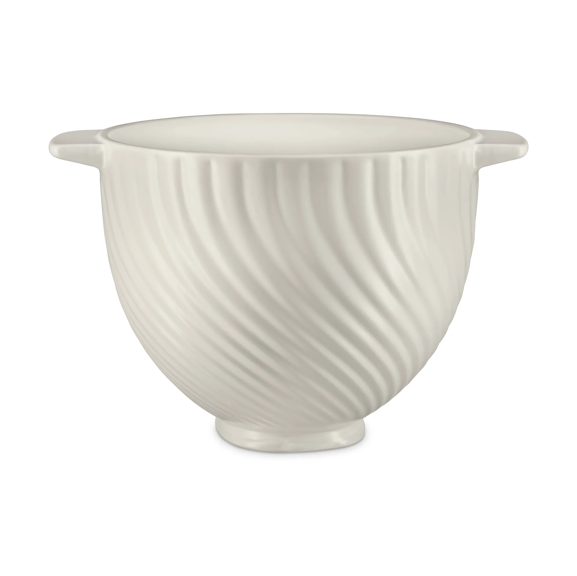 KitchenAid keramikskål dubbla handtag 4,7 L, Meringue KitchenAid