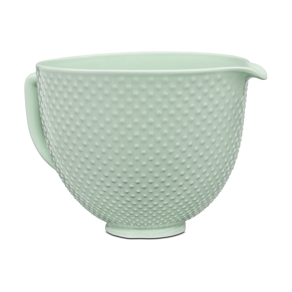 KitchenAid keramikskål med handtag 4,7 L Dew drop | Skandinavisk Design | Tillbehör till köksmaskin | Grön