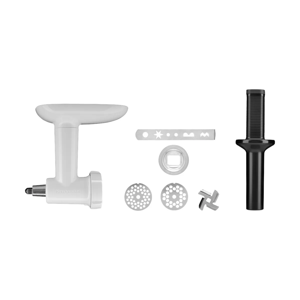 KitchenAid köttkvarn och kakpress till köksmaskin, White KitchenAid