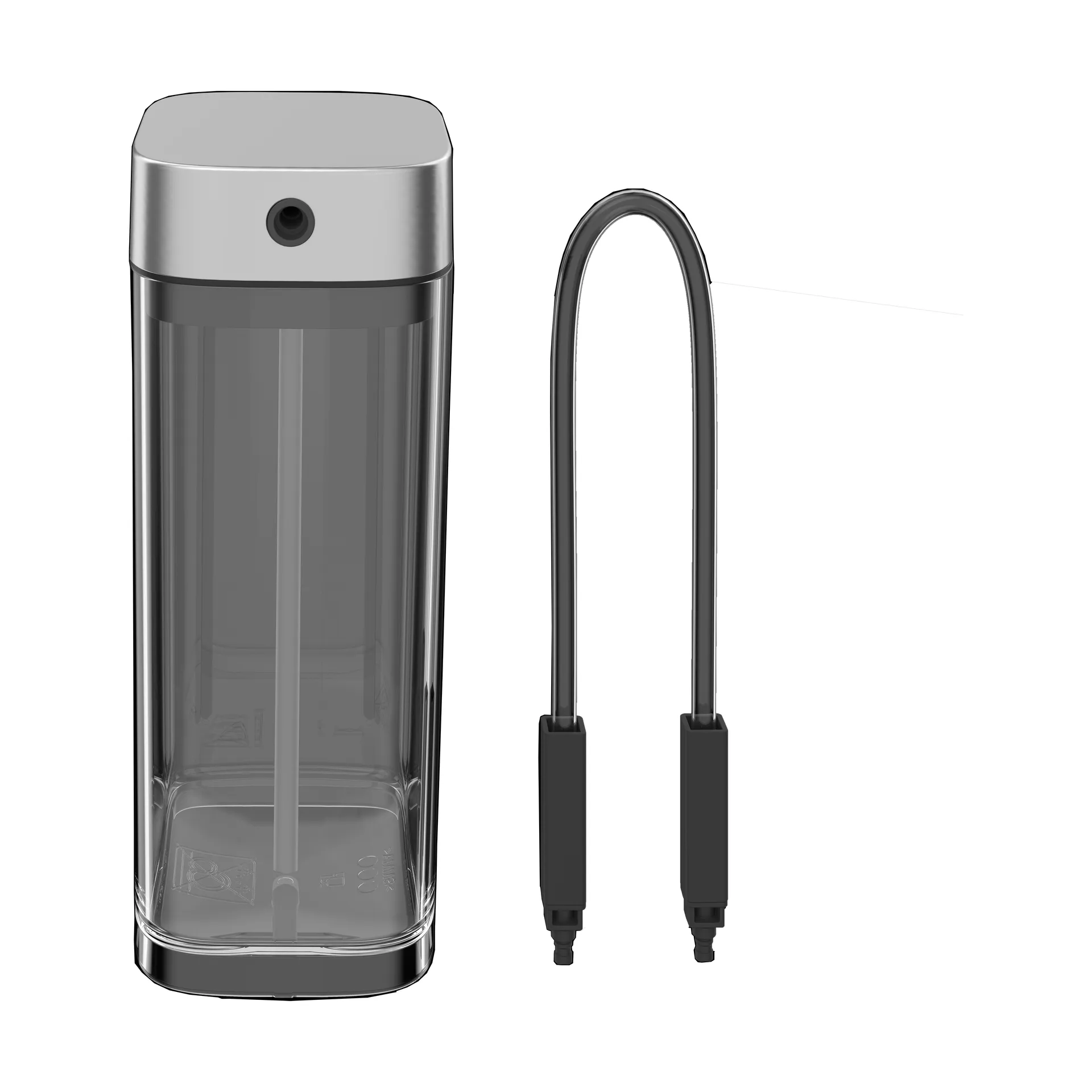 KitchenAid mjölkbehållare med rör, Vit KitchenAid