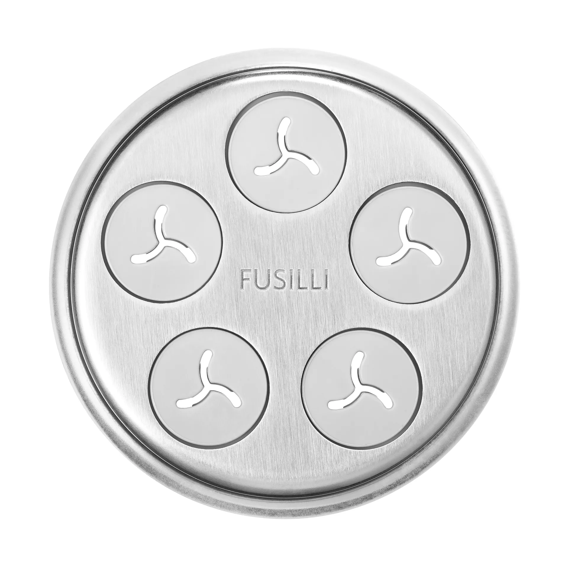 KitchenAid pastapress med 6 former till köksmaskin, White KitchenAid