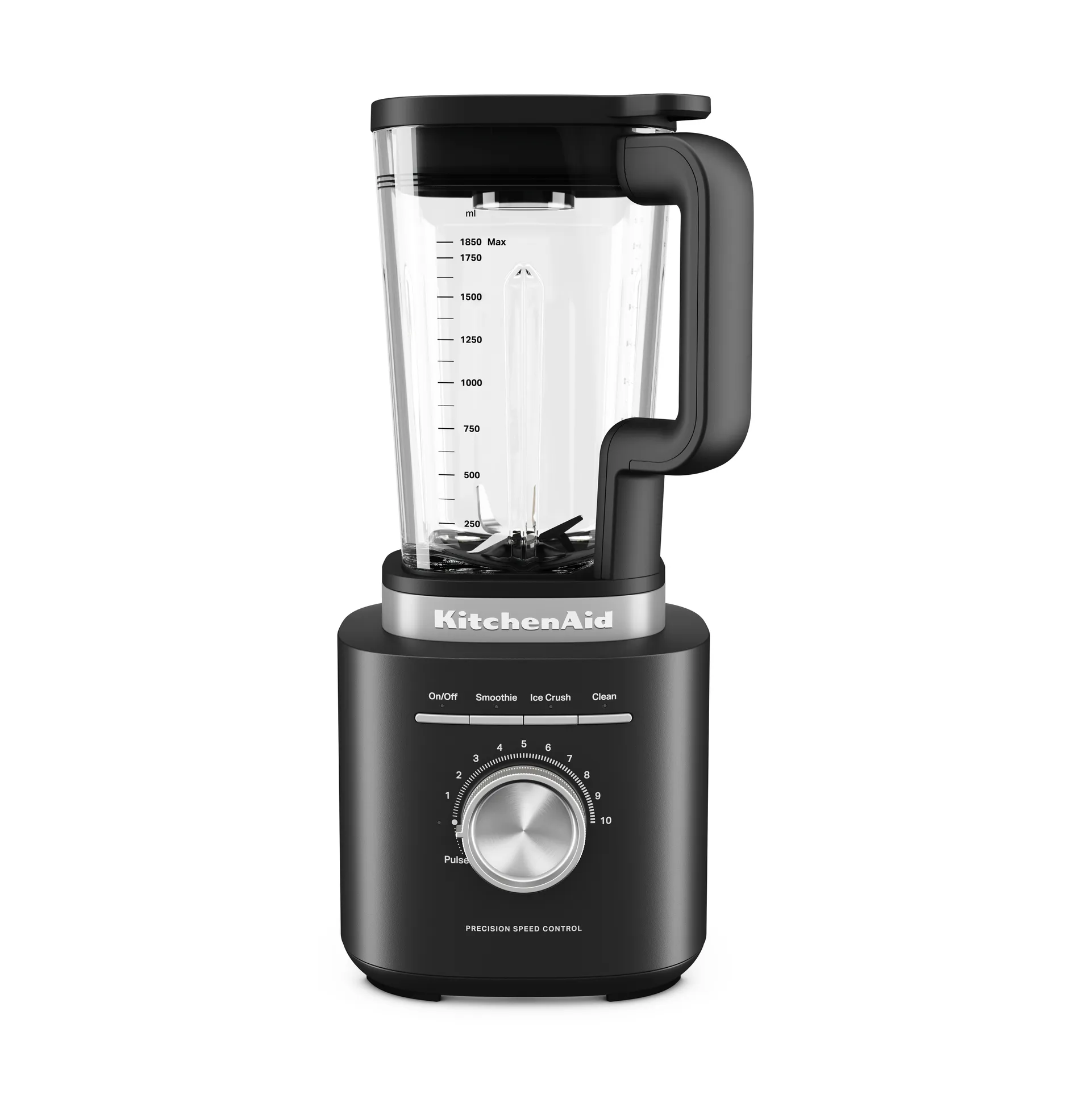 KitchenAid Pure Power blender glaskanna, Matte Black, 1,85 L KitchenAid