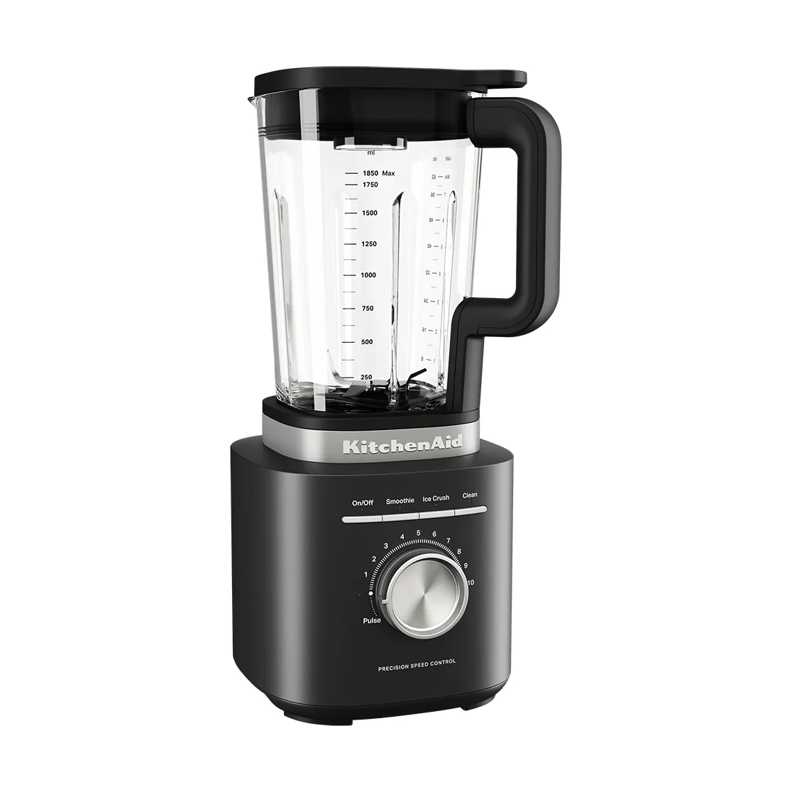 KitchenAid Pure Power blender glaskanna, Matte Black, 1,85 L KitchenAid