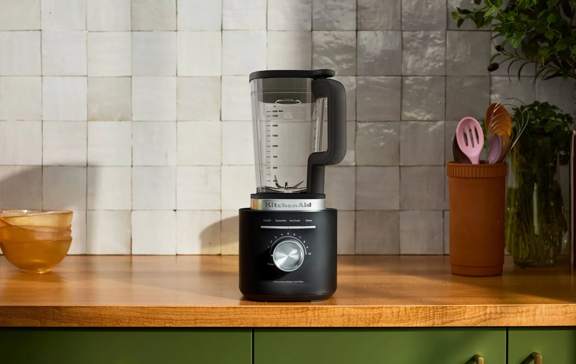 KitchenAid Pure Power blender glaskanna, Matte Black, 1,85 L KitchenAid