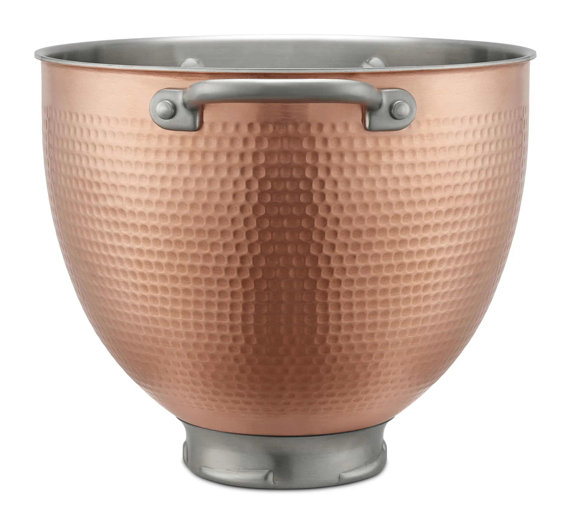 KitchenAid skål dubbla handtag 4,7 L, Hammered copper KitchenAid
