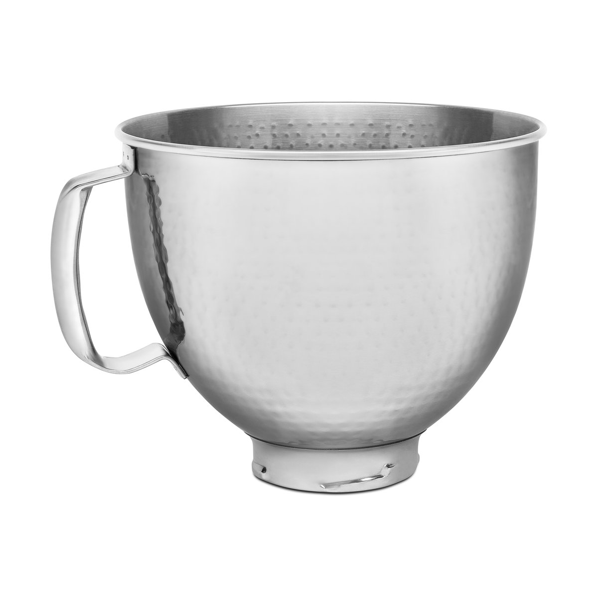 KitchenAid skål rostfritt stål 4,8 L Hammered stainless steel