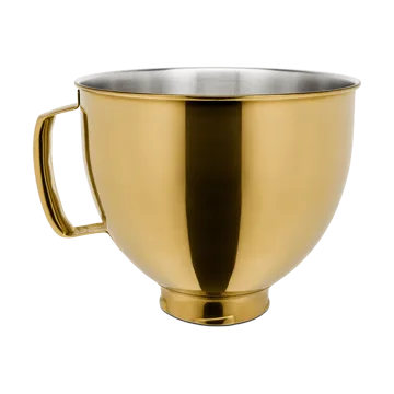 KitchenAid skål rostfritt stål 4,8 L - Radiant gold - KitchenAid
