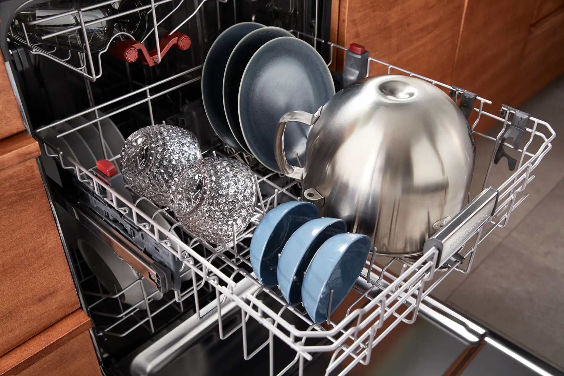 KitchenAid skål rostfritt stål 6,6 L, Brushed stainless steel KitchenAid