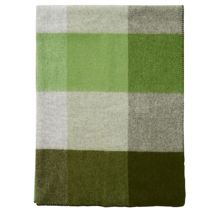 Block ullfilt 130x180 cm - Green - Klippan Yllefabrik