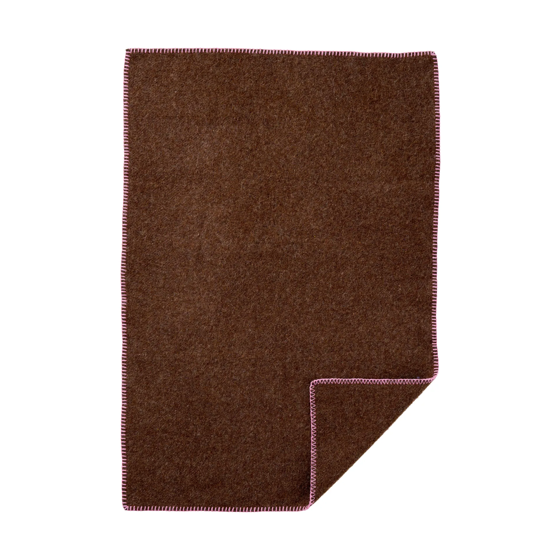 Cozy barnfilt, Walnut-pink, 65x90 cm Klippan Yllefabrik