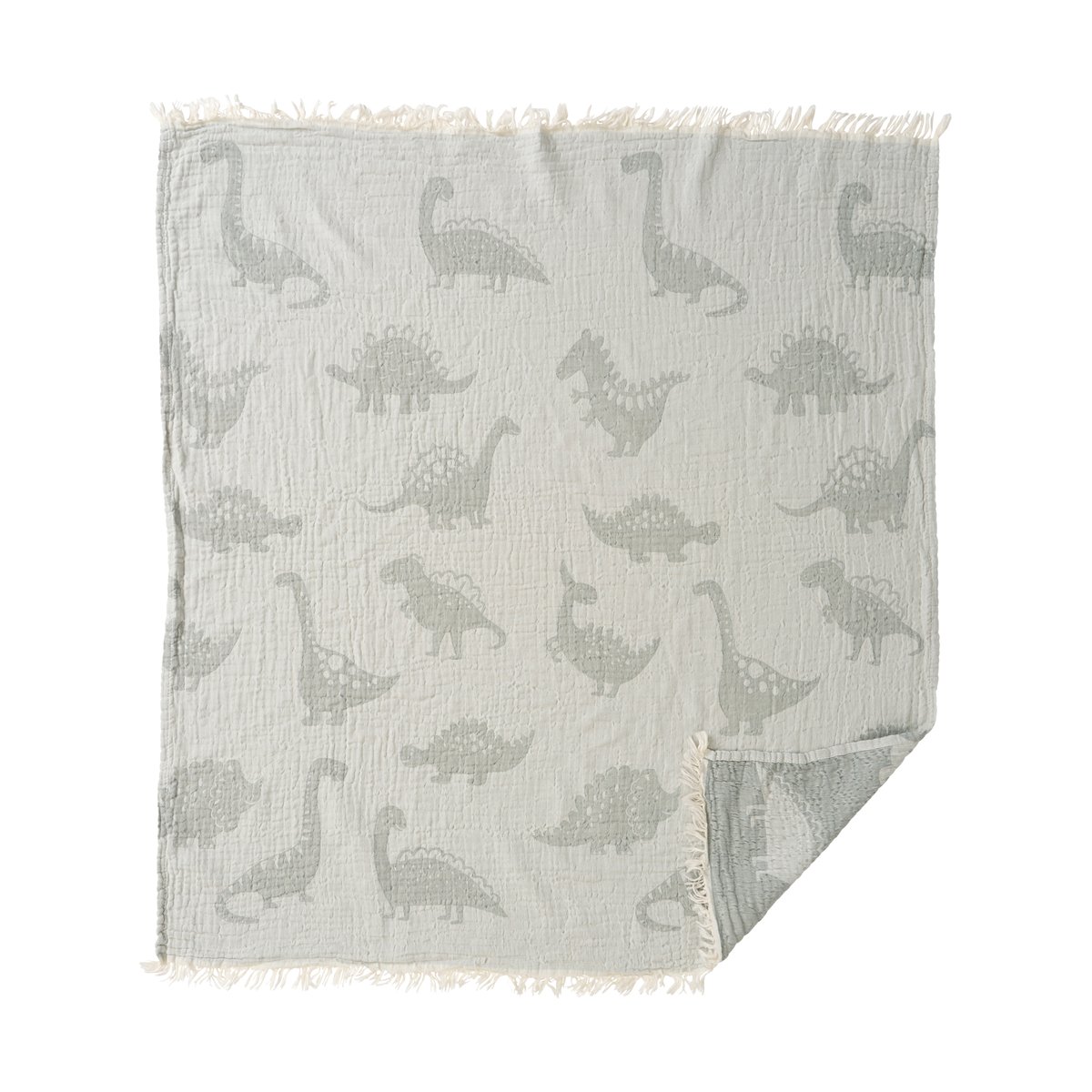 Klippan Yllefabrik Dino filt 75x90 cm Beige | Skandinavisk Design | Bomullsplädar & Bomullsfiltar | Beige