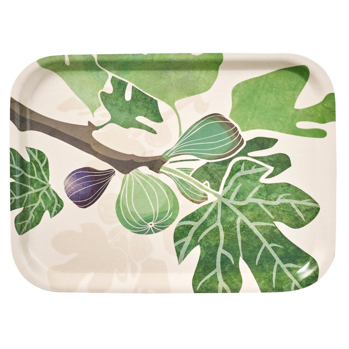 Klippan Yllefabrik Figs bricka 20x27 cm Multi | Skandinavisk Design | Brickor | Multi