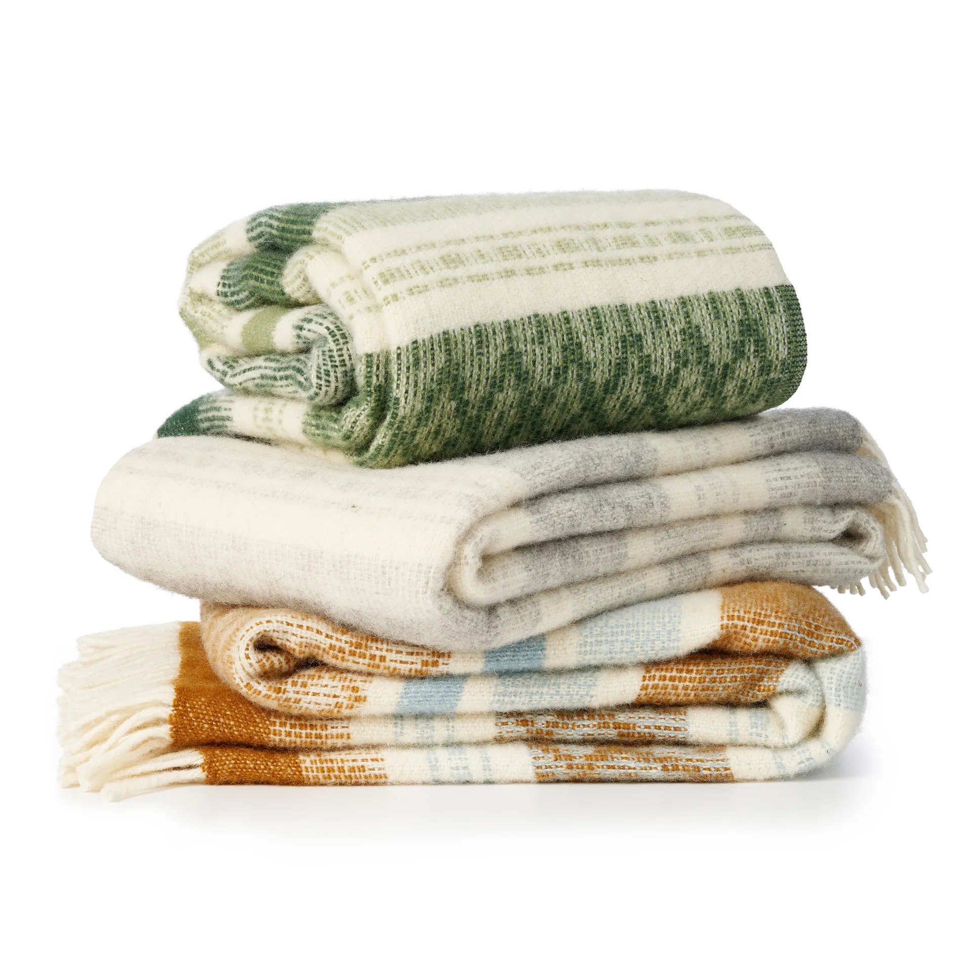 Freja ullpläd, Wood Klippan Yllefabrik