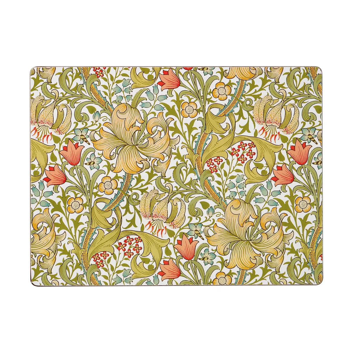 Klippan Yllefabrik Golden Lily bordstablett 30x40 cm Multi