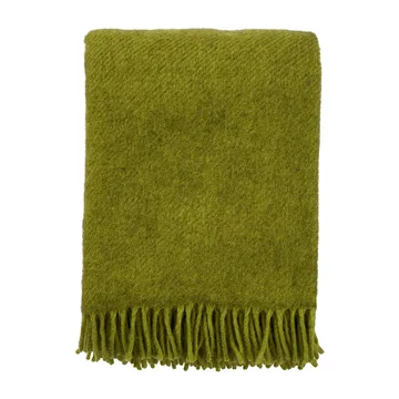 Gotland ullpläd 130x200 cm - Grön - Klippan Yllefabrik