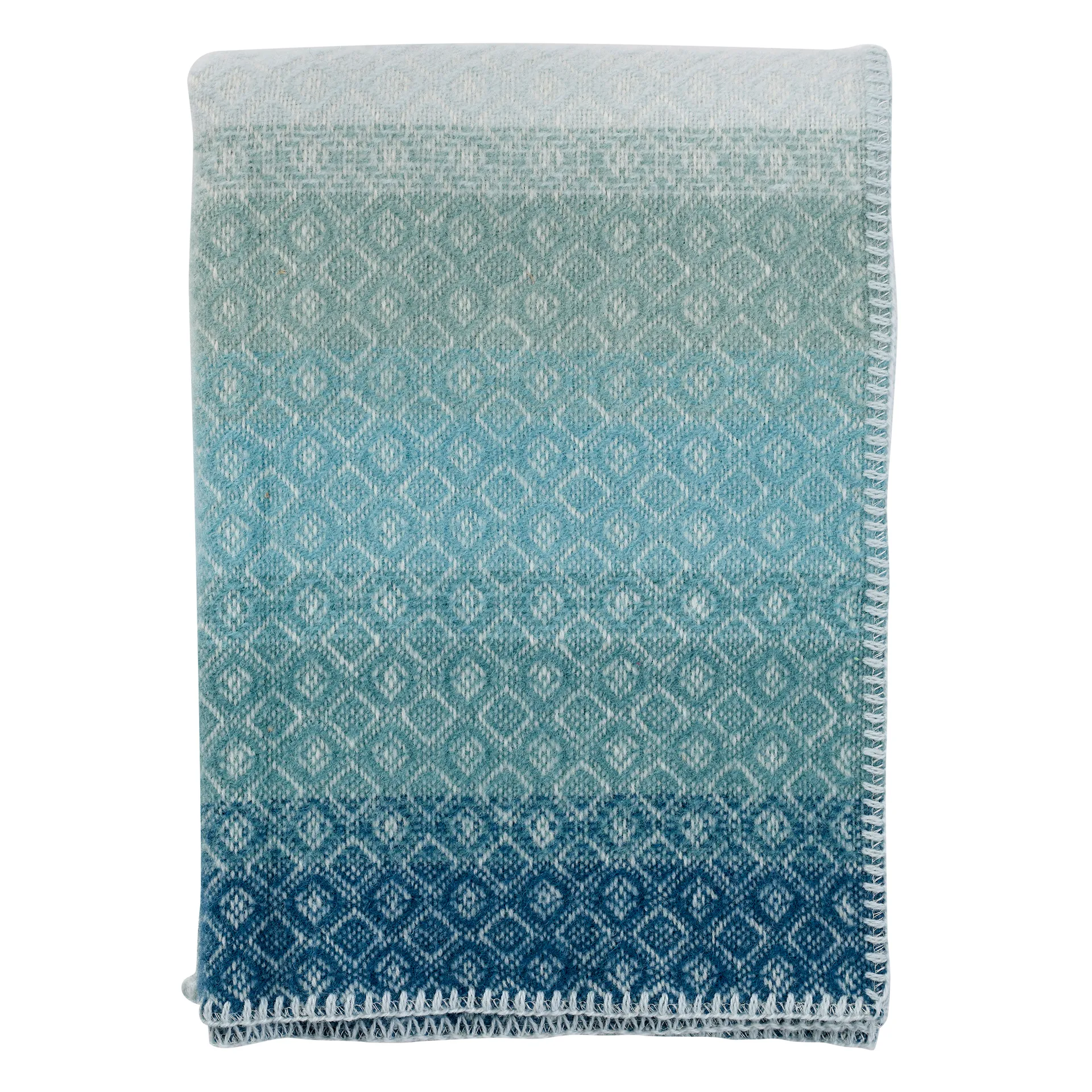 Havanna barnfilt 90x130 cm, Aqua multi Klippan Yllefabrik