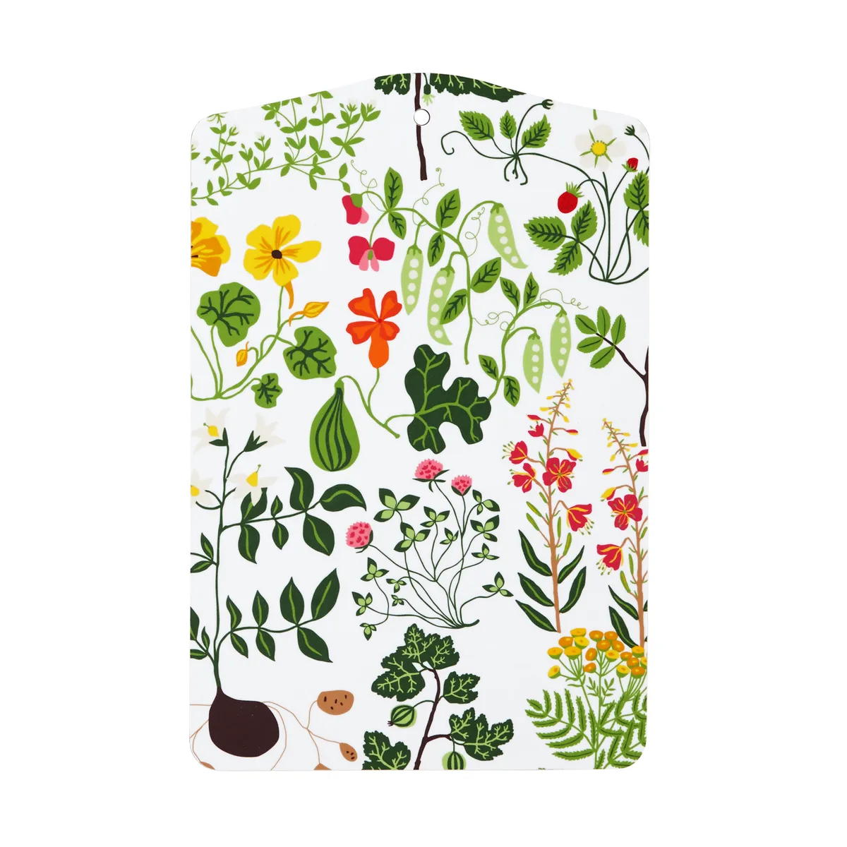 Klippan Yllefabrik Leksand skärbräda vit