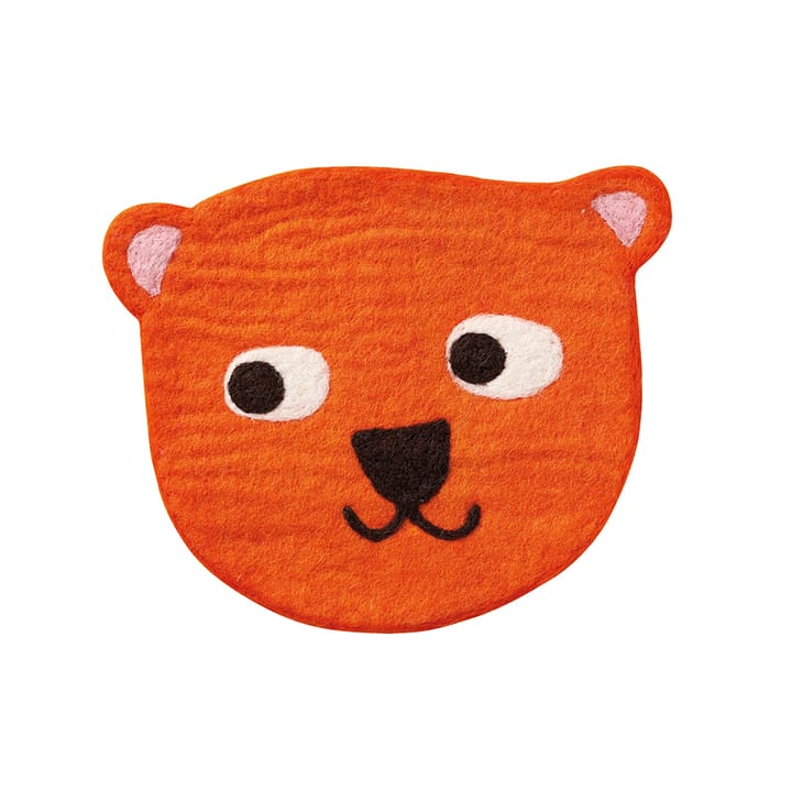 Little Bear sittunderlag - Orange - Klippan Yllefabrik