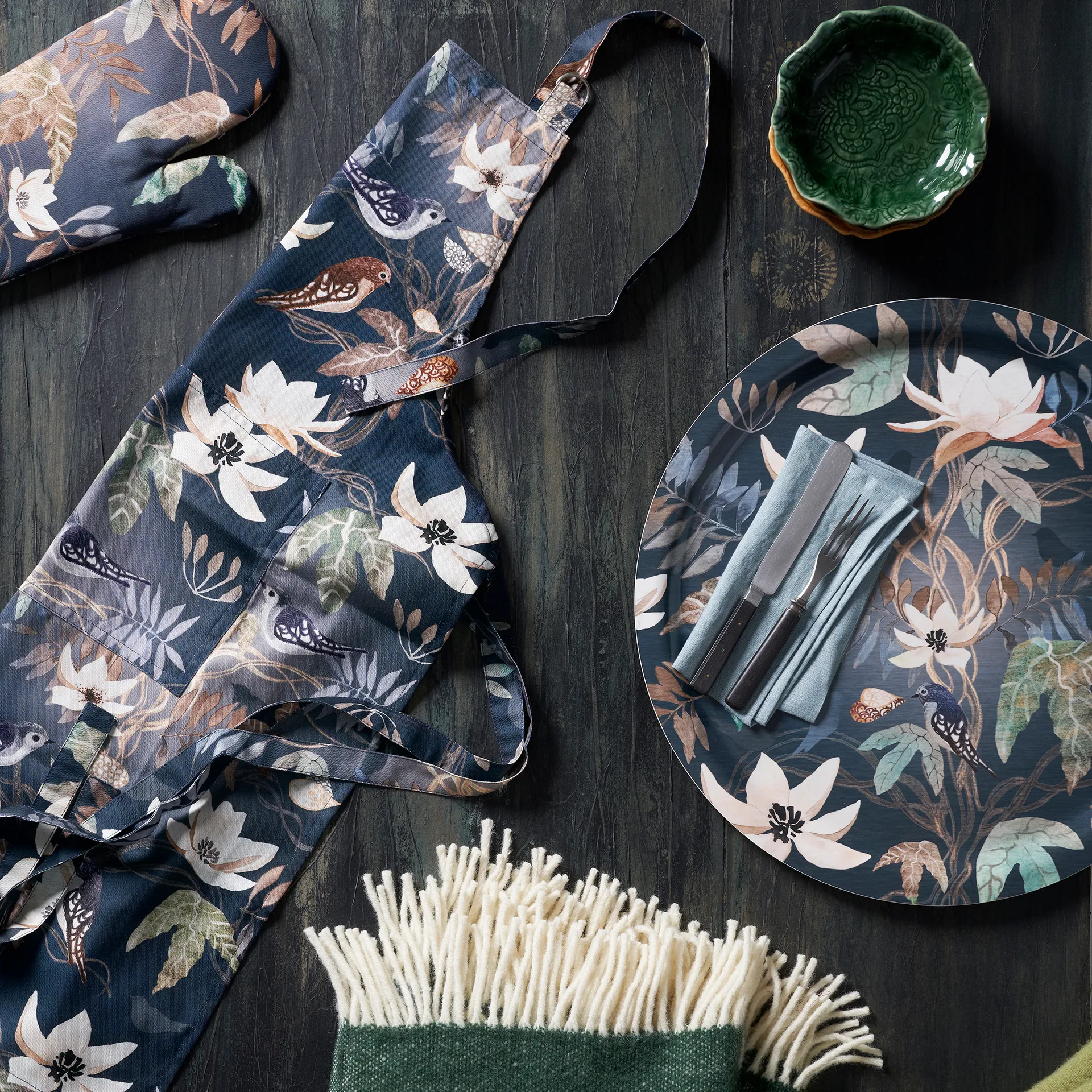 Moonlight förkläde, Multi Klippan Yllefabrik