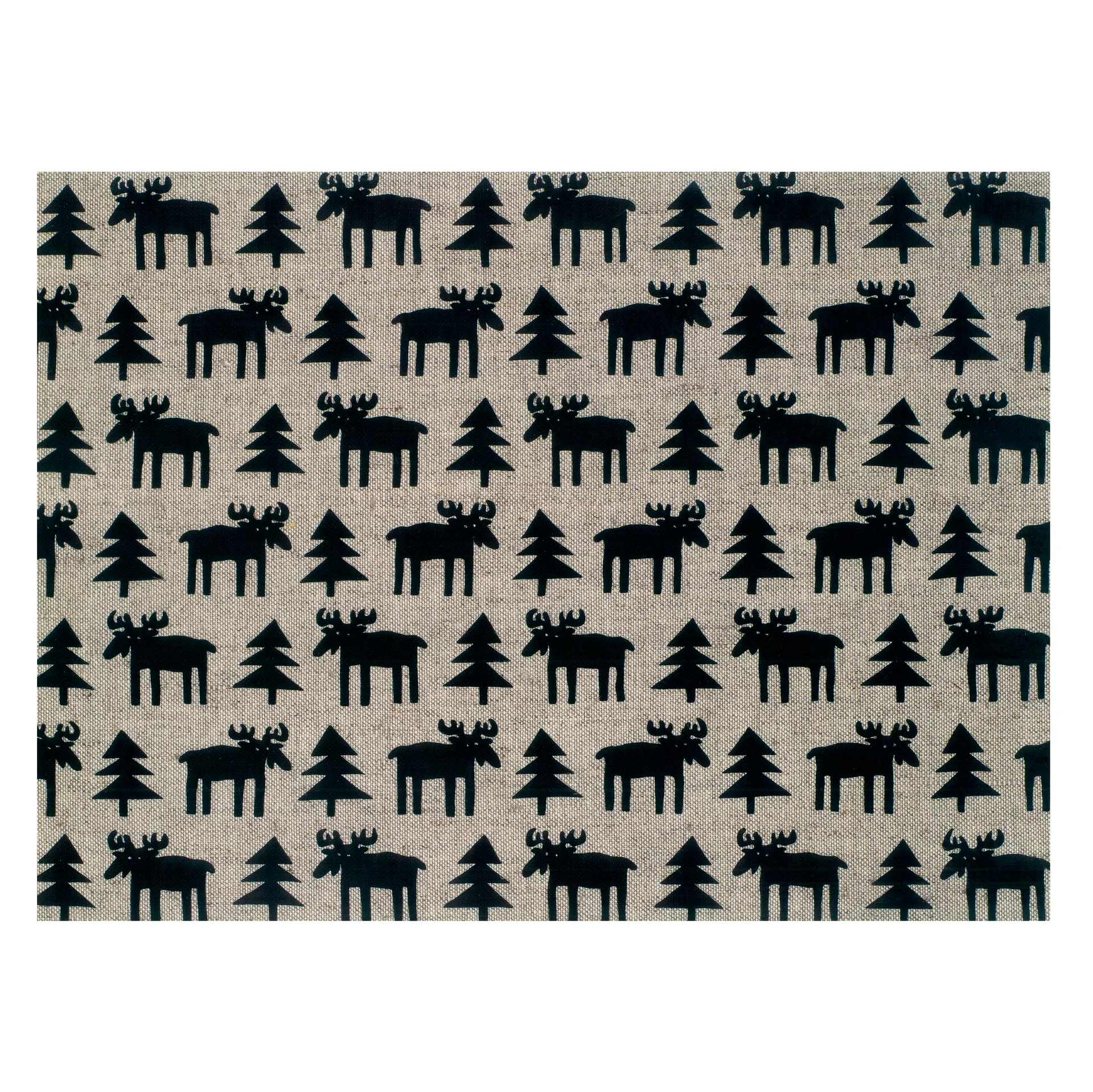 Moose bordstablett, beige-svart Klippan Yllefabrik