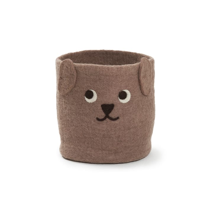 Puppy korg Ø20 cm, Grå Klippan Yllefabrik