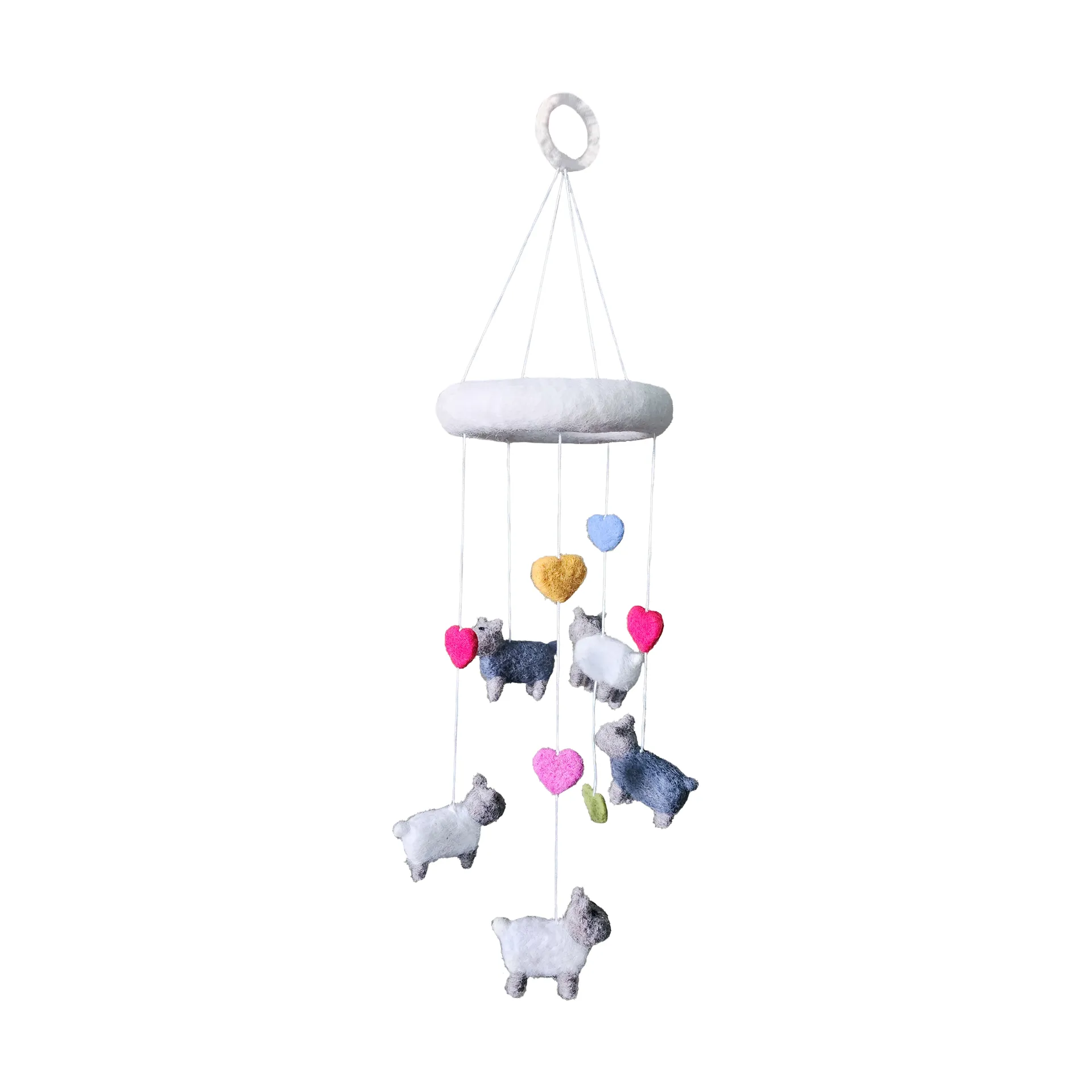 Sheep filtad mobil, 15x50 cm Klippan Yllefabrik