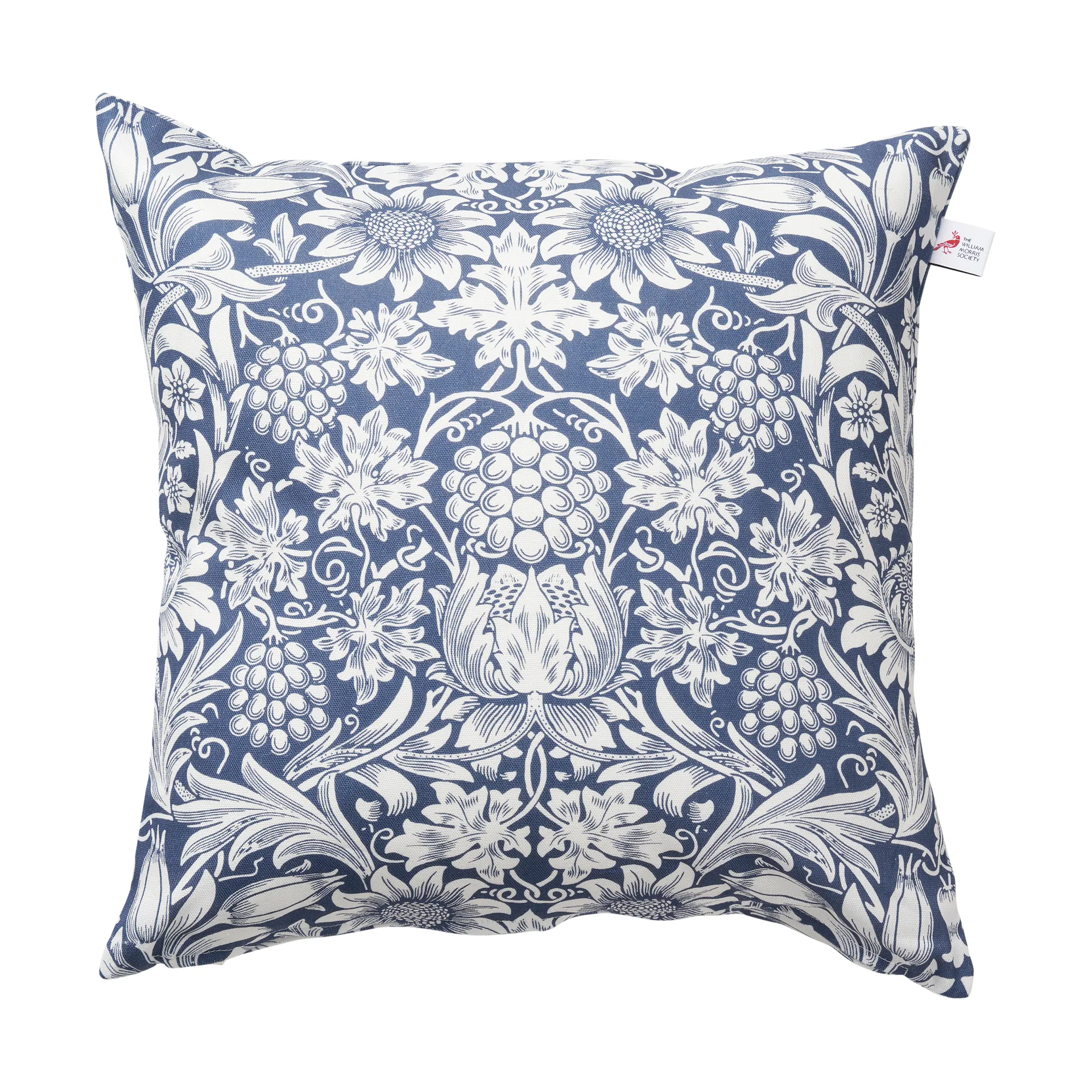 Sunflower kuddfodral 45x45 cm, Dark denim Klippan Yllefabrik