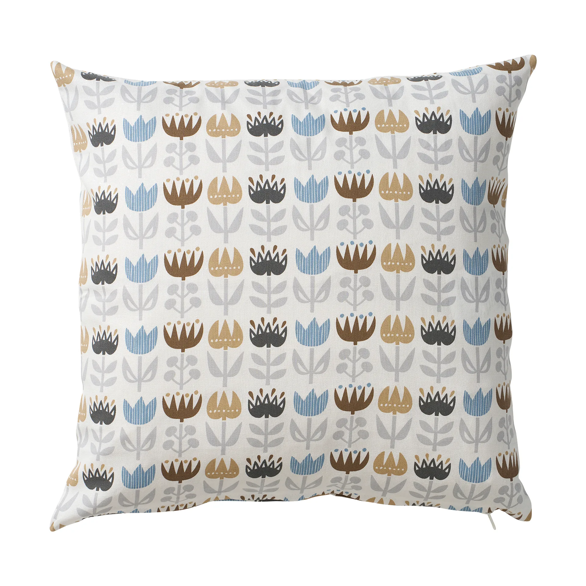 Tulip kuddfodral 45x45 cm, Grey Klippan Yllefabrik