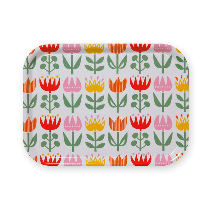 Tulip liten bricka 20x27 cm - Multi - Klippan Yllefabrik