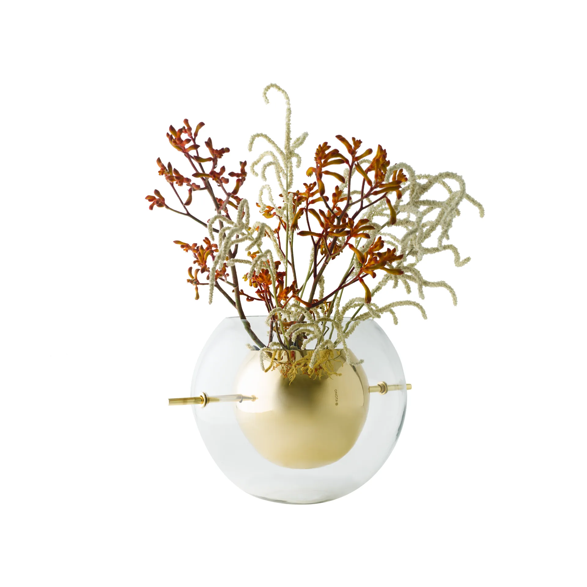 Alba rund vas, Mässing KLONG