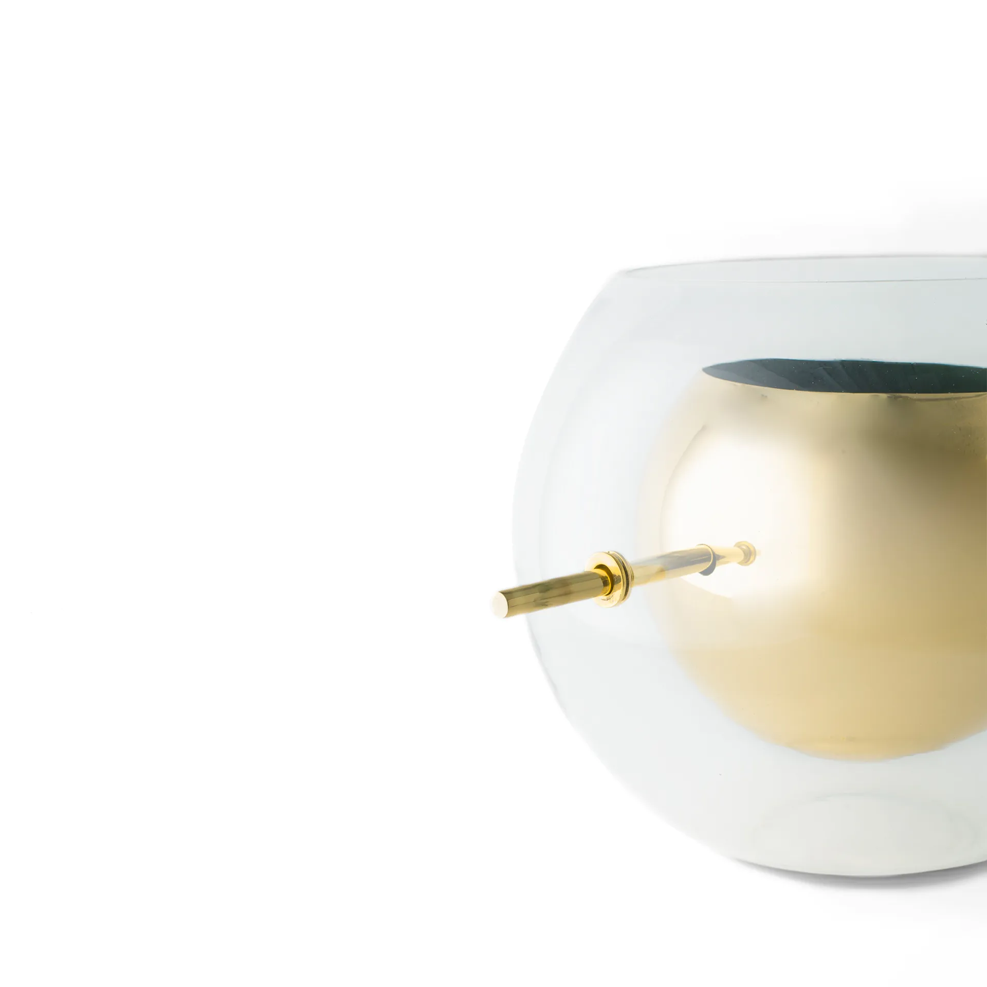 Alba rund vas, Mässing KLONG