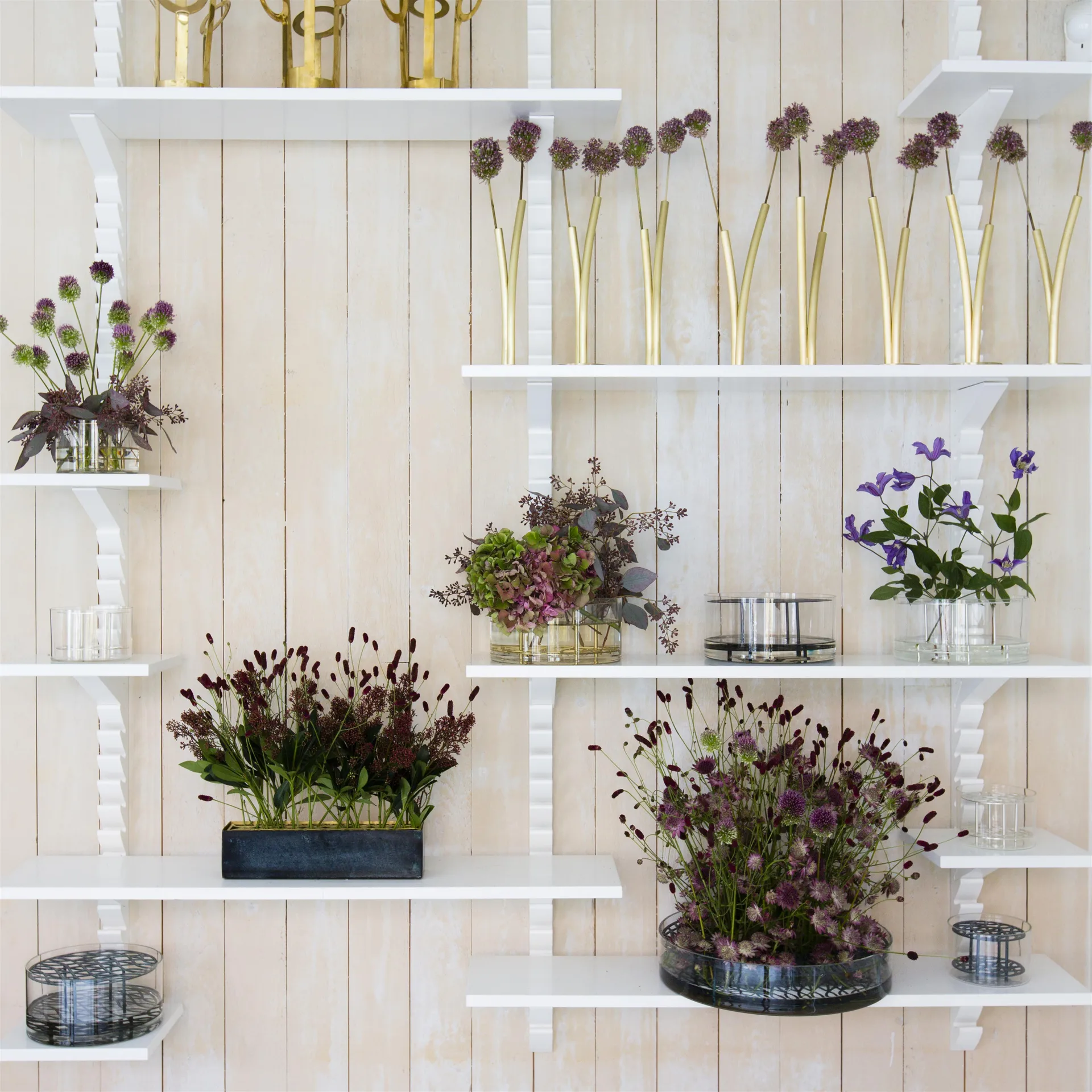 Äng vas, stor, mässing KLONG