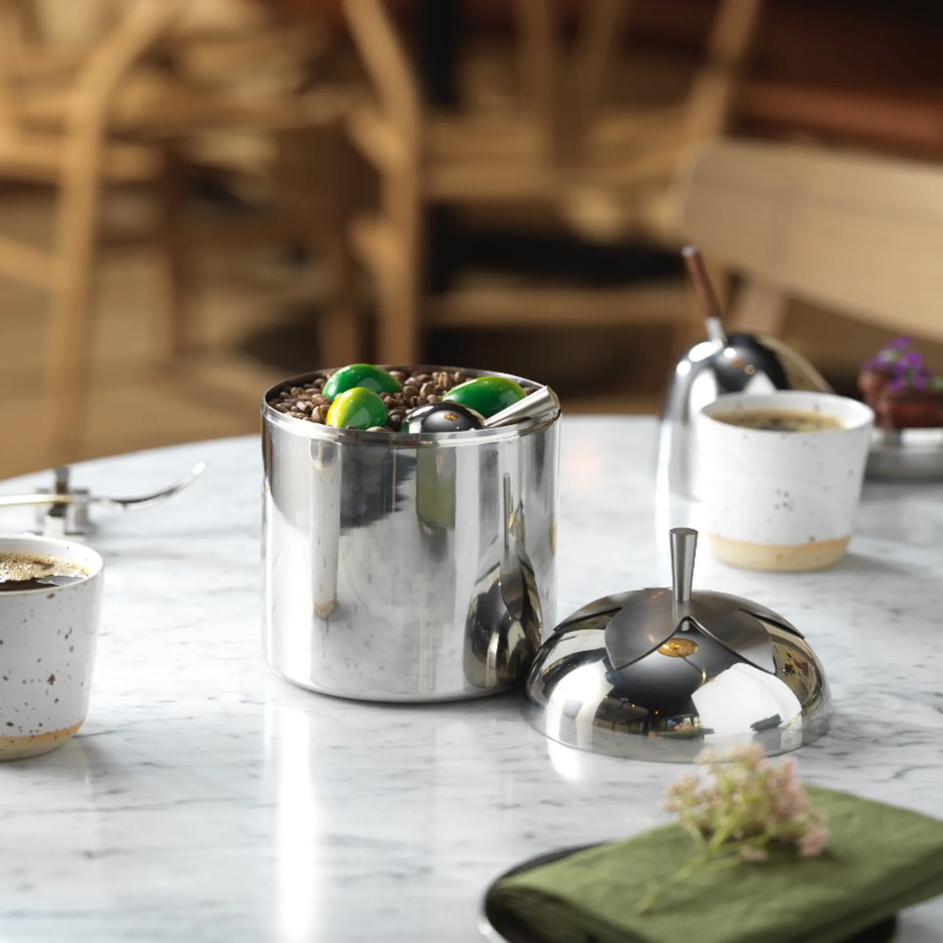 Blad burk, stor, Stål KLONG