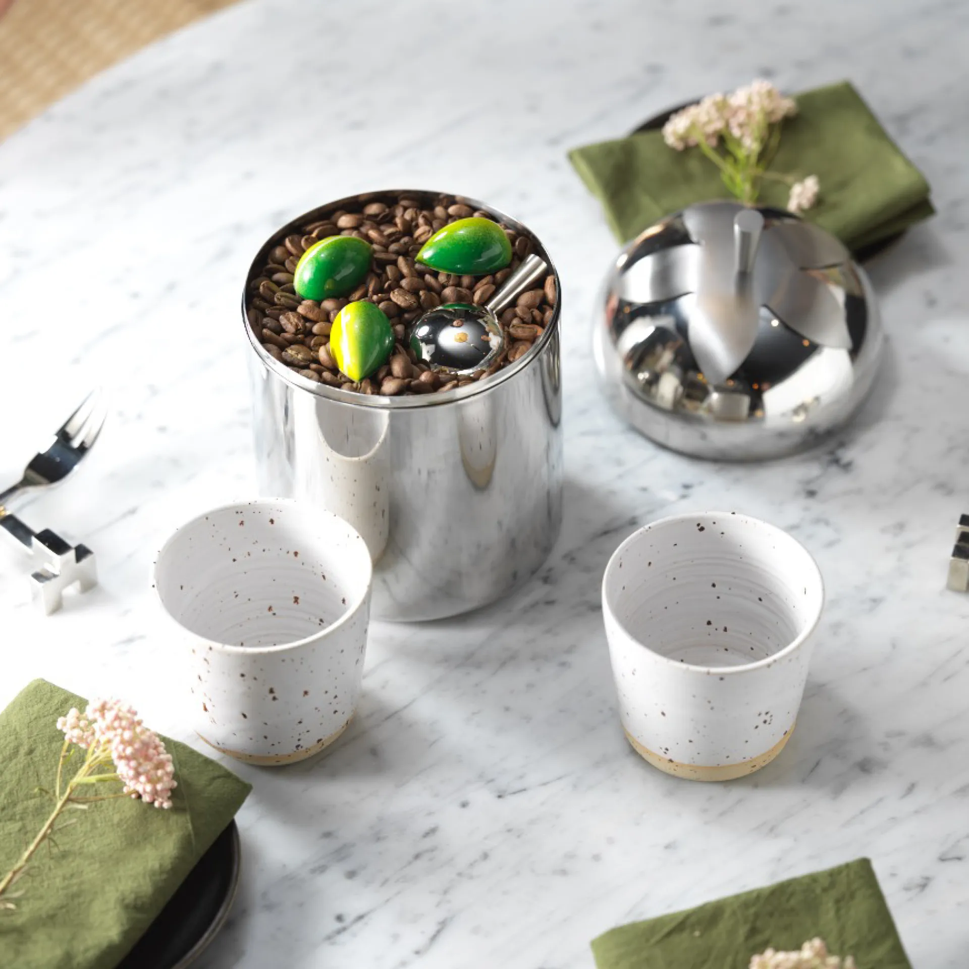 Blad burk, stor, Stål KLONG