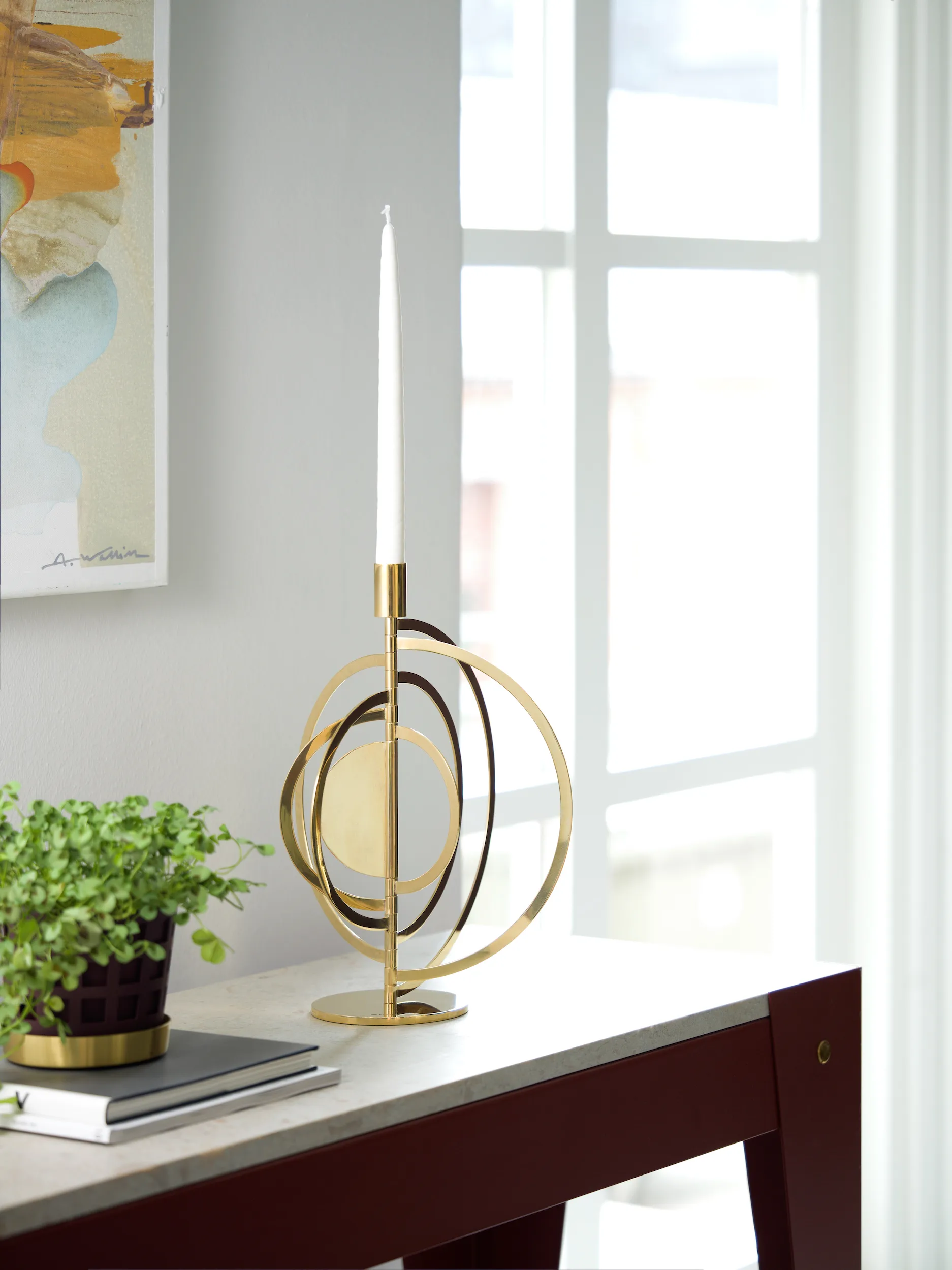 Cirkus ljusstake mässing, Small KLONG