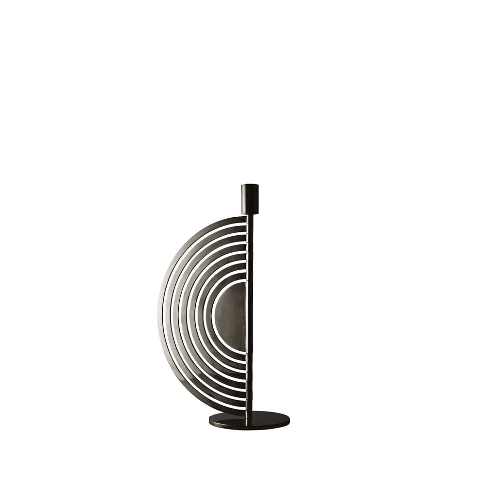 KLONG Cirkus Ljusstake svart, medium | Skandinavisk Design | Ljusstakar | Svart