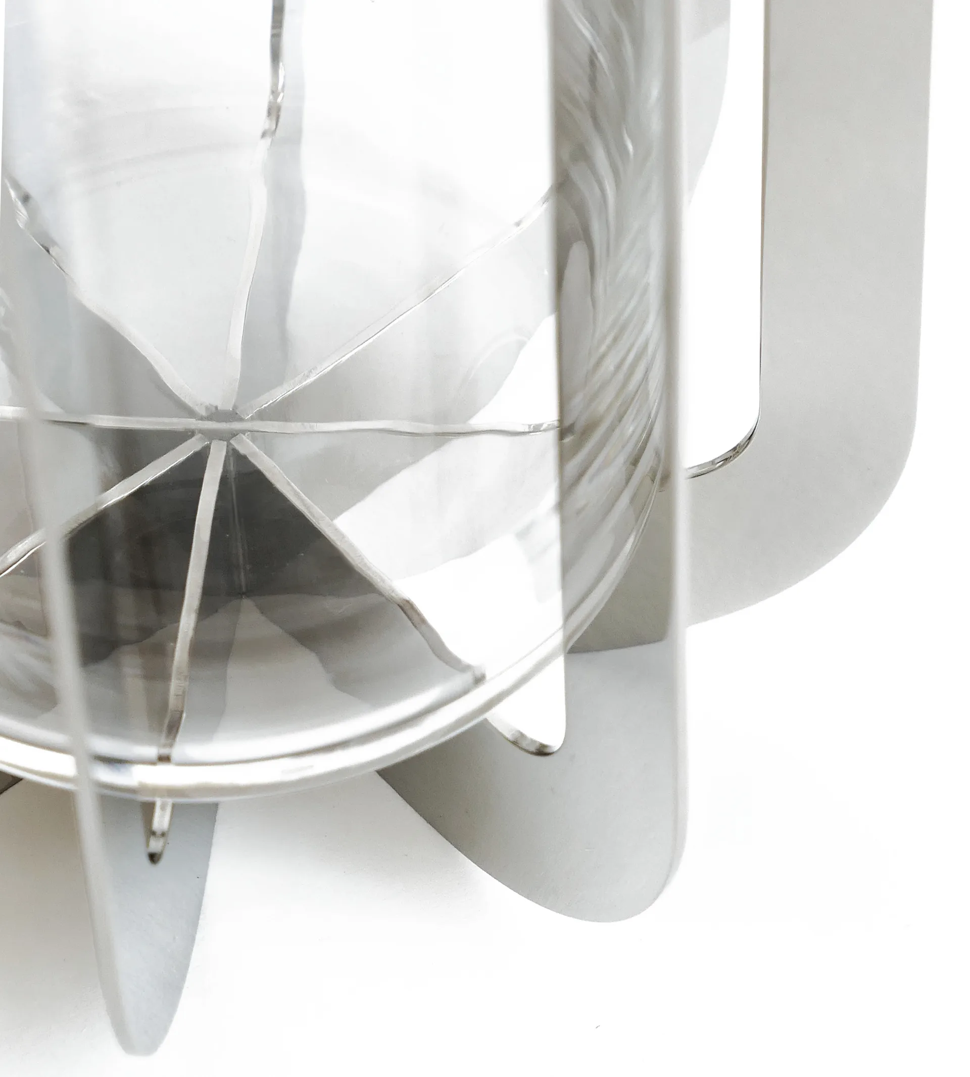 Jazz vas 20 cm, Silver KLONG