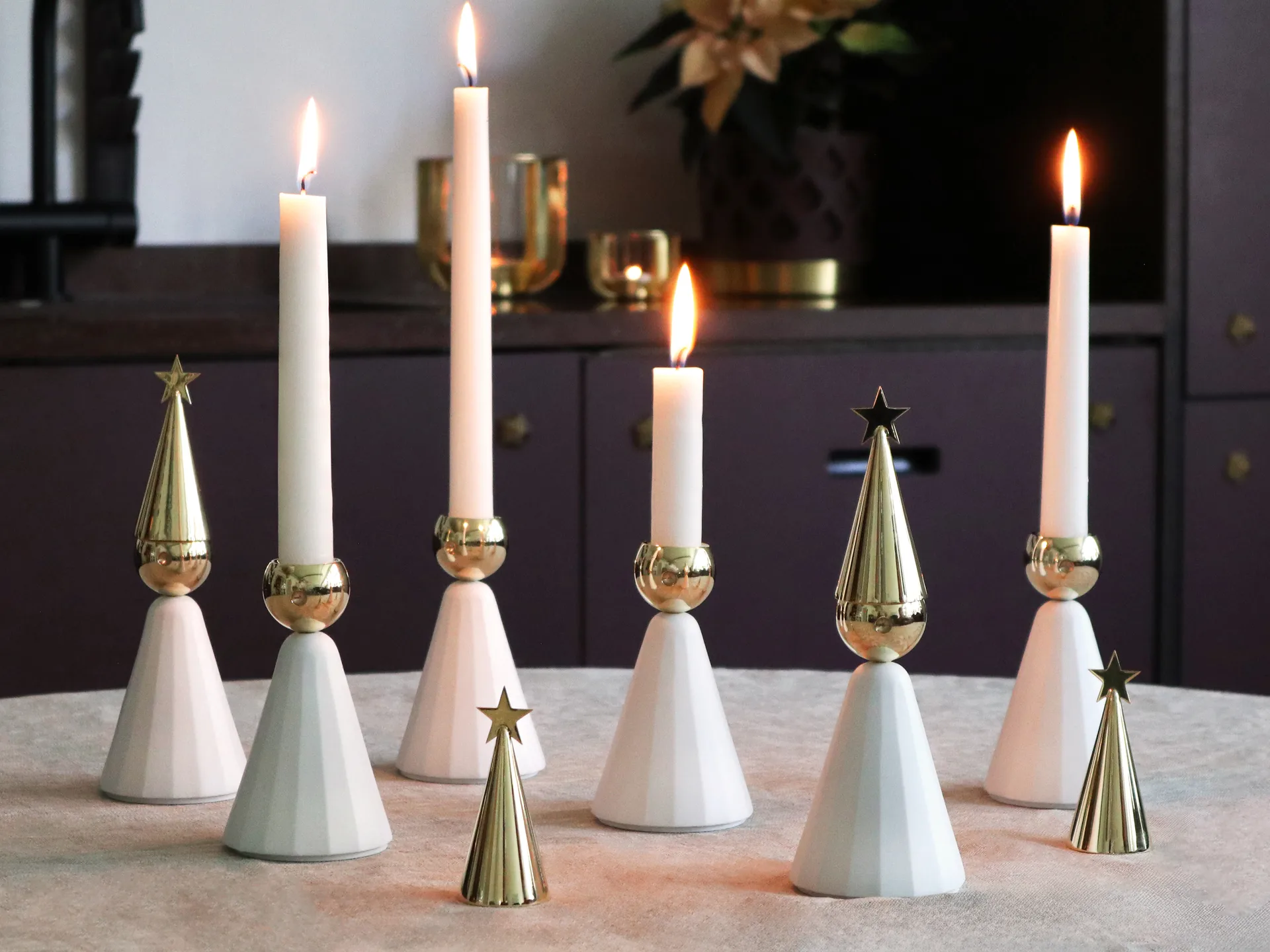 Stjärnstopp ljussläckare, Mässing KLONG