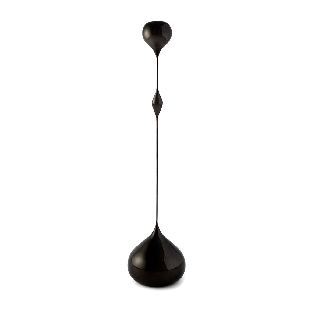 KLONG Tender ljusstake hög Svart | Skandinavisk Design | Ljusstakar | Svart