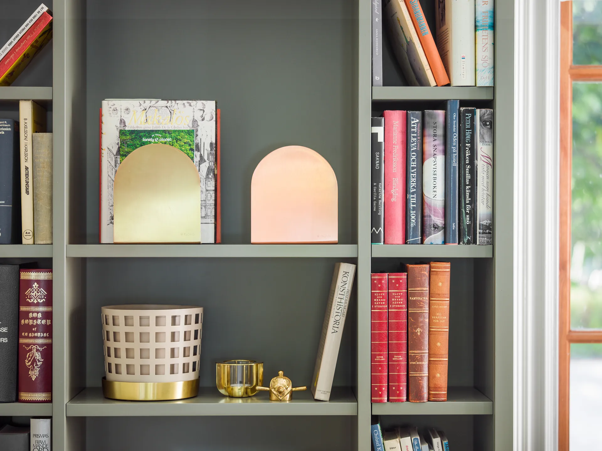 Totem bokstöd 17 cm, Mässing KLONG