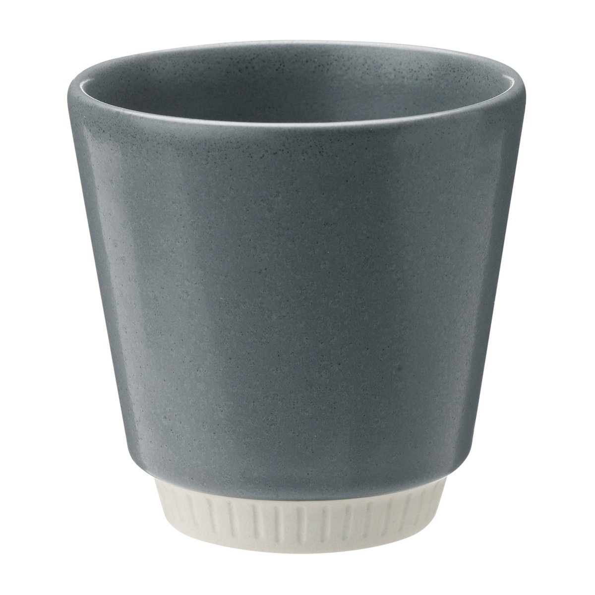 Knabstrup Keramik Colorit mugg 25 cl Mörkgrå | Skandinavisk Design | Kaffekoppar | Grå