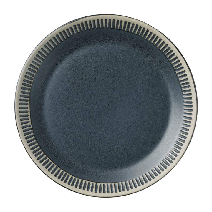 Colorit tallrik Ø19 cm - Mörkgrå - Knabstrup Keramik