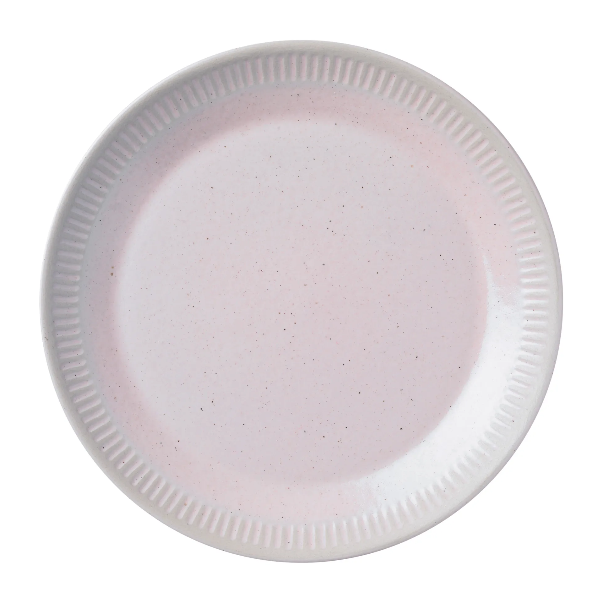 Colorit tallrik Ø19 cm, Rosa Knabstrup Keramik
