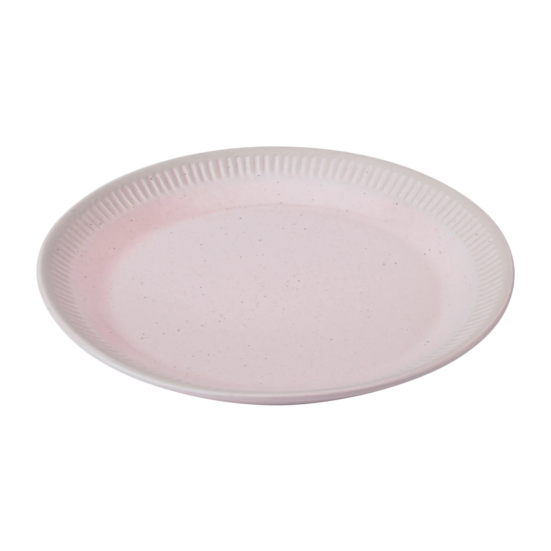 Colorit tallrik Ø19 cm, Rosa Knabstrup Keramik